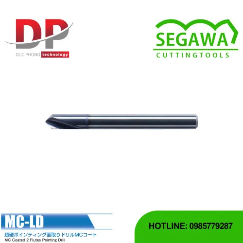 Mũi khoan Chamfer MC-LD Carbide 2 me - Segawa