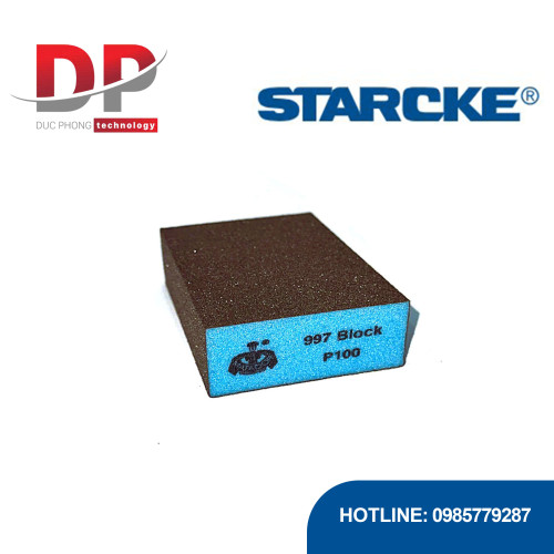 Nhám xốp mềm 2 mặt 3-3/4″ × 2-5/8″ × 1″