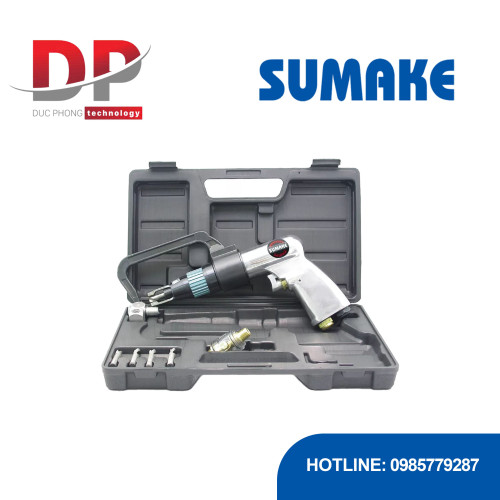 Bộ dụng cụ khoan hơi điểm công nghiệp kèm mũi khoan 6.5 mm và 8 mm, Sumake, ST-6657K