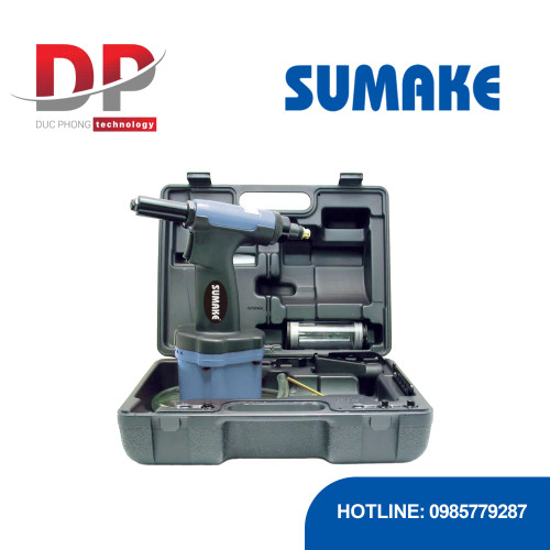 Bộ máy rút đinh tán hơi thủy lực Sumake ST-66154K 1/4 inch