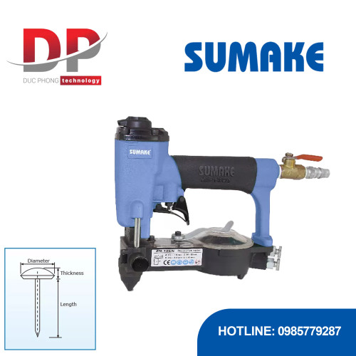 Máy bắn đinh trang trí hơi Sumake ZN-12 Series