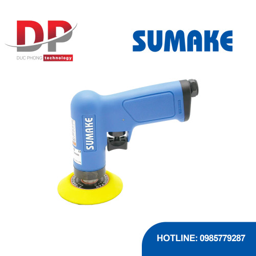 Máy chà nhám, đánh bóng hơi mini vỏ composite 3 inch, Sumake ST-C222