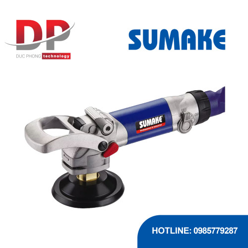Máy chà nhám hơi đá ướt 3 inch chuyên nghiệp, khởi động bóp cò, Sumake ST-77778