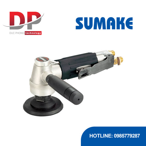 Máy chà nhám hơi đá ướt tốc độ cao 3 inch, cò an toàn kiểu cần gạt, Sumake ST-77491L