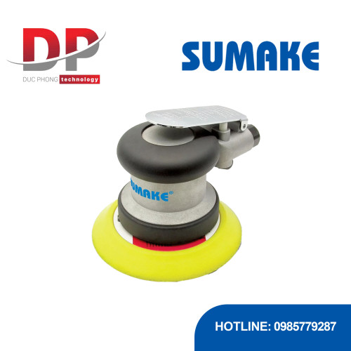 Máy chà nhám hơi quỹ đạo, không hút bụi, đế 6 inch, Sumake OSN-60V
