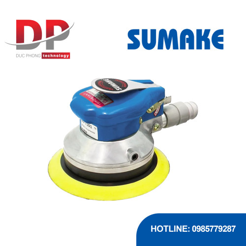 Máy chà nhám hơi tự hút bụi 5 inch, đệm Velcro, Sumake ST-7101-5