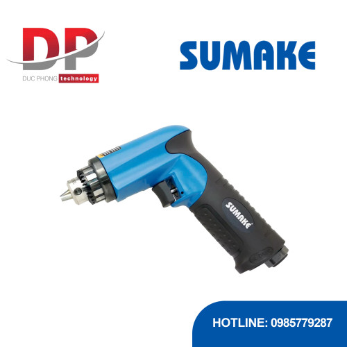 Máy khoan hơi công nghiệp, đảo chiều, nhỏ gọn 1/4 inch, Sumake, ST-M5212F210