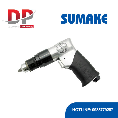 Máy khoan hơi đảo chiều đầu kẹp nhanh 3/8 inch, Sumake, ST-4430C