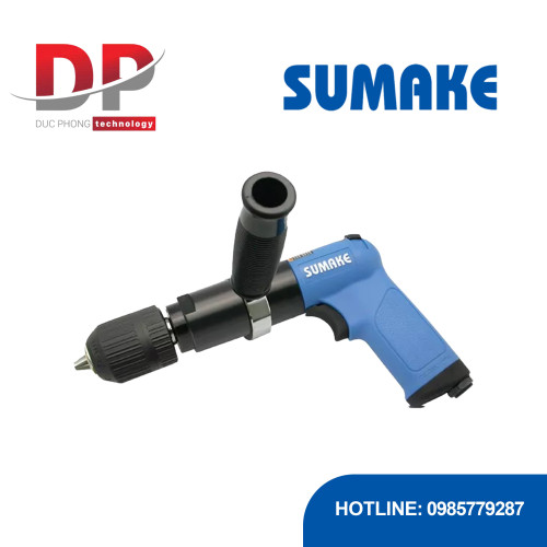 Máy khoan hơi góc vuông chuyên nghiệp 1/2 inch, mâm kẹp không chìa, Sumake, ST-C113C