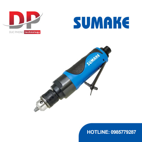 Máy khoan hơi thẳng, đầu kẹp 3/8 inch không chìa, Sumake ST-AD1003C