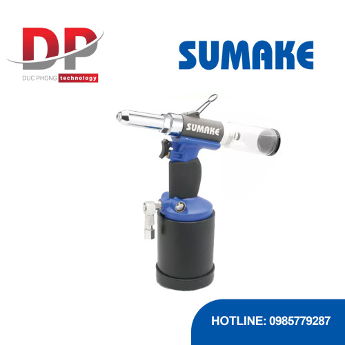 Máy rút đinh tán hơi thủy lực loại không hút chân không Sumake ST-66167N 5/16 inch