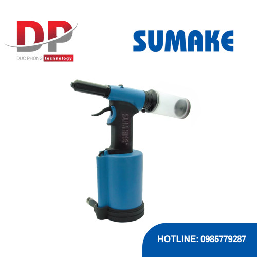 Máy rút đinh tán hơi thủy lực có hút chân không Sumake ST-6677 1/4 inch