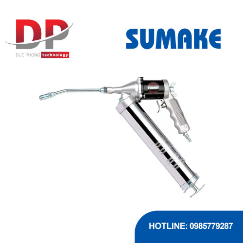 Súng bơm mỡ hơi liên tục Sumake ST-6637C 400 cc, xoay tự do