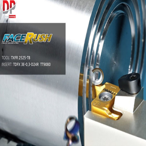 Cán dao chích rãnh mặt đầu TaeguTec TXFR 2525-TB