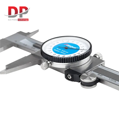 Thước kẹp đồng hồ Dasqua 0-150mm (Chống Sốc Kép Caliper Pro)
