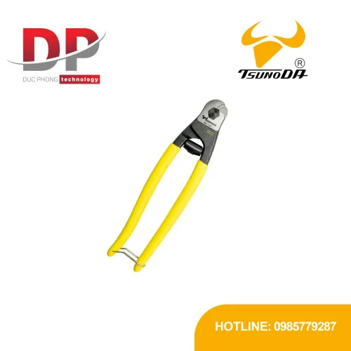 Kìm cộng lực cắt cáp Tsunoda WC-225 9 inch, cắt phi12 mm cáp đồng nhôm