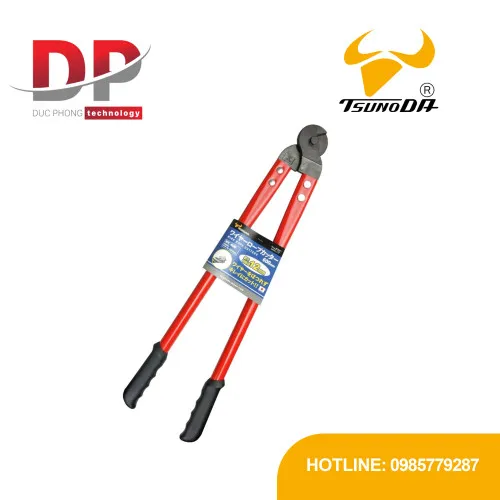Kìm cộng lực cắt cáp Tsunoda WC-600 24 inch, cắt phi25 mm cáp đồng nhôm