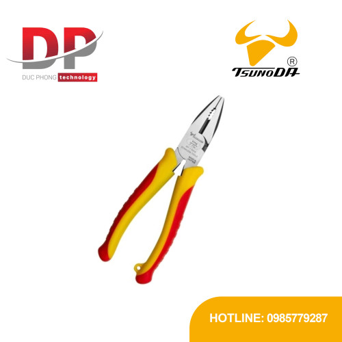 Kìm điện đa năng thép không gỉ Tsunoda SP-175DG 7 inch