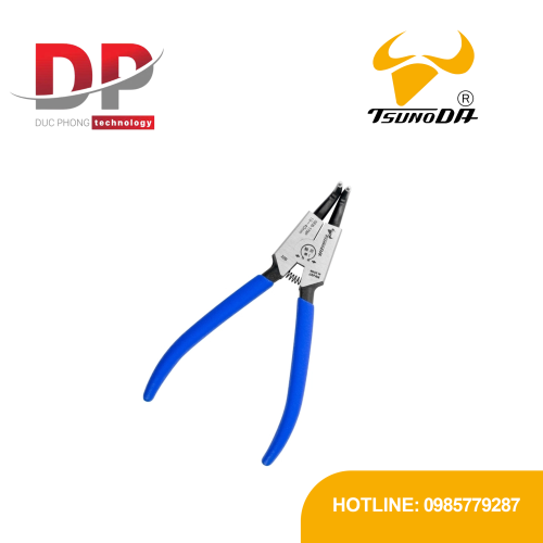 Kìm mở phe ngoài mũi cong Tsunoda SEB-175P 7 inch