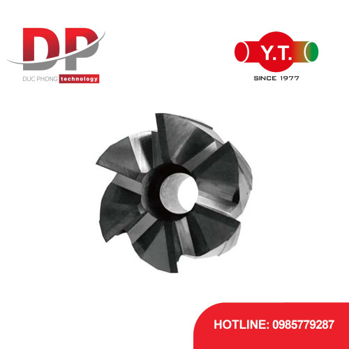 Đầu phay hợp kim gắn mảnh YIH TROUN Dòng UFO Mill 3B, góc cắt dương 48 độ