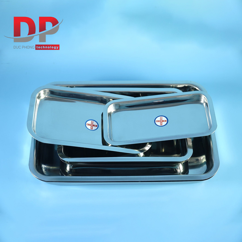 Khay đựng dụng cụ y tế bằng inox