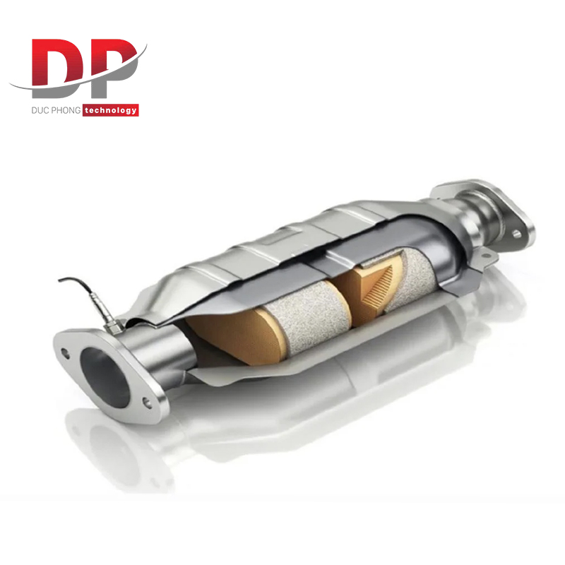 Bộ chuyển đổi xúc tác platinum trên ô tô