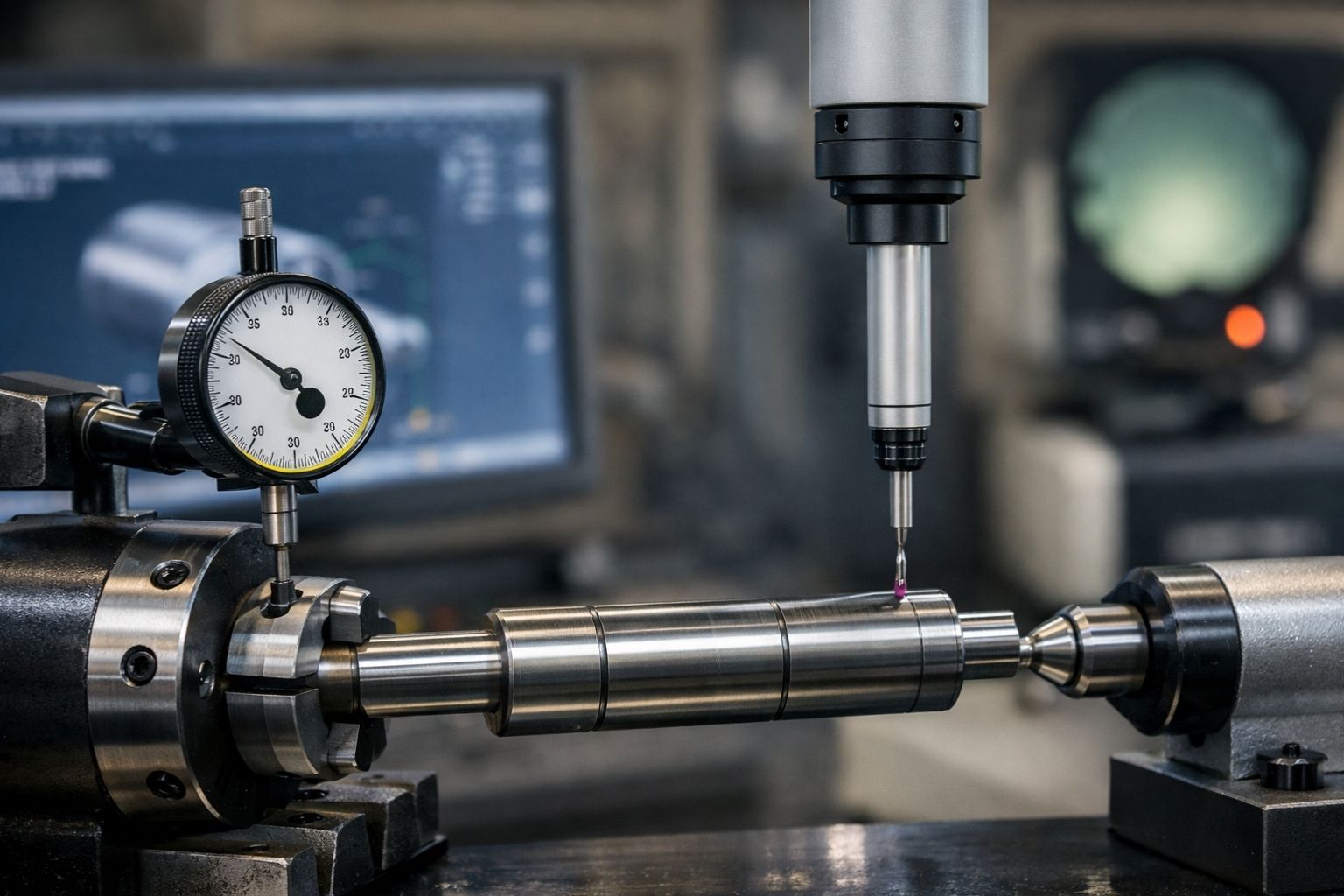 Kiểm tra độ đồng tâm của collet