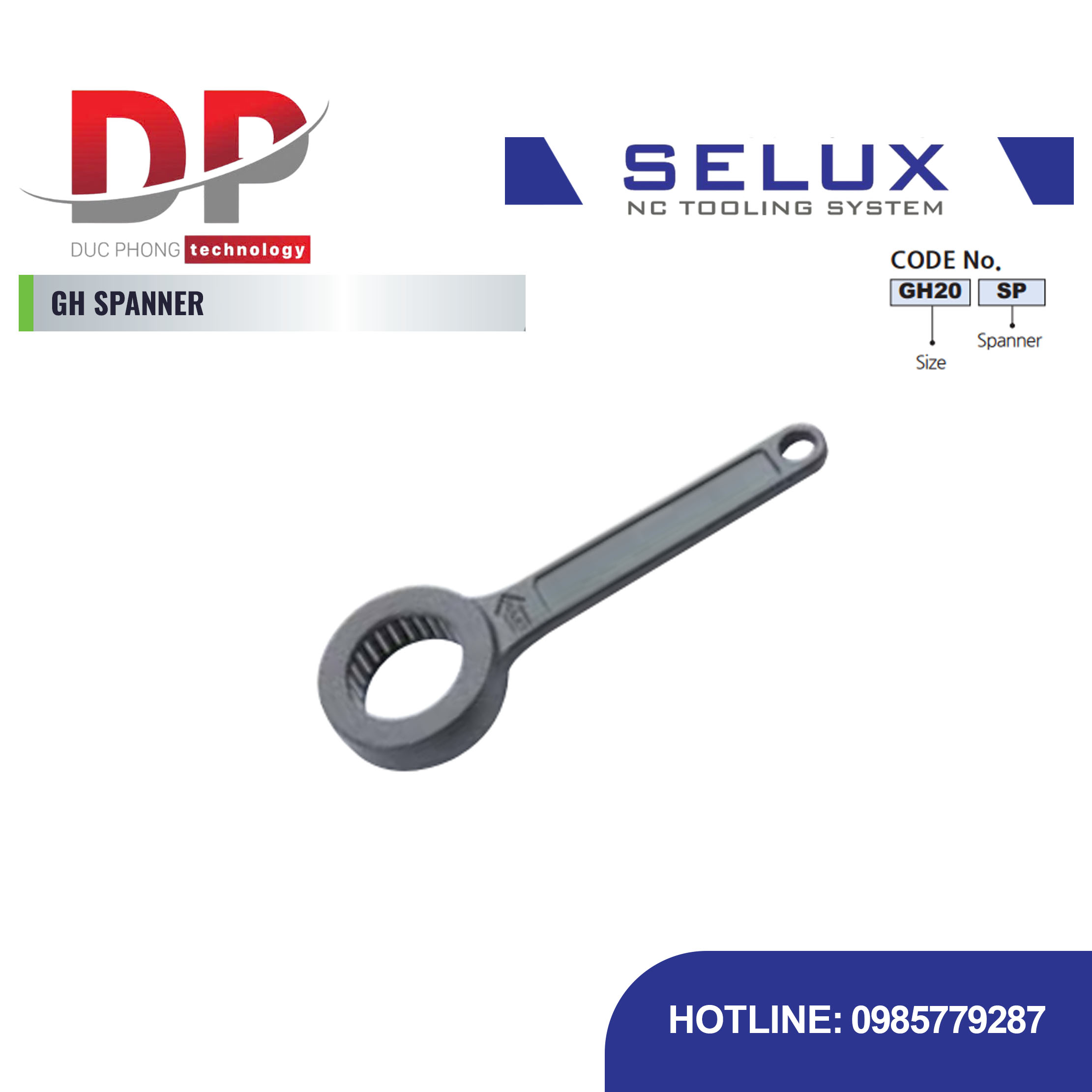 Cờ lê GH Series Accessory - Selux (GH SPANNER)