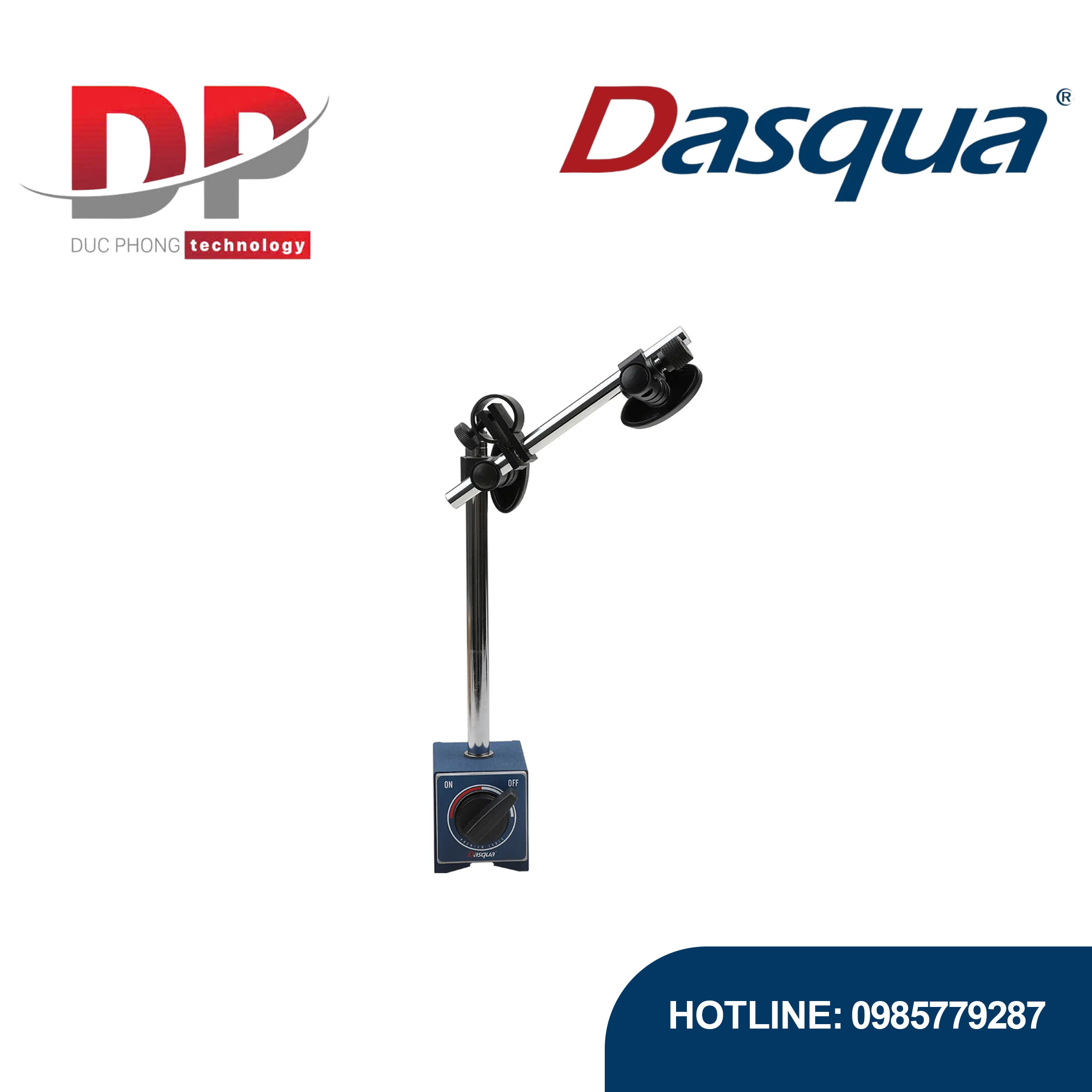 Chân đế từ tính gá đồng hồ so Series 7122 - Dasqua