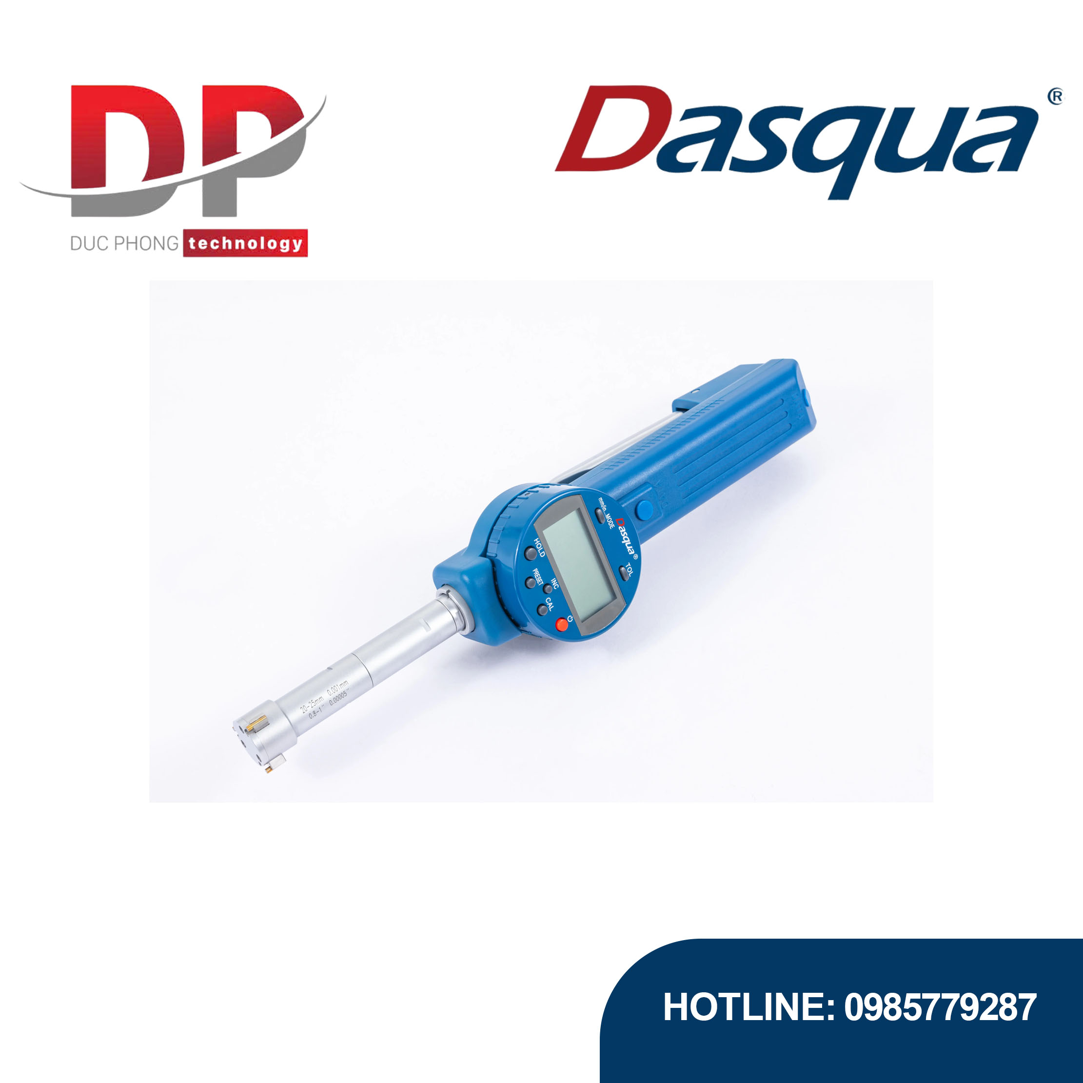 Đồng hồ đo lỗ kỹ thuật số Series 4700 - Dasqua