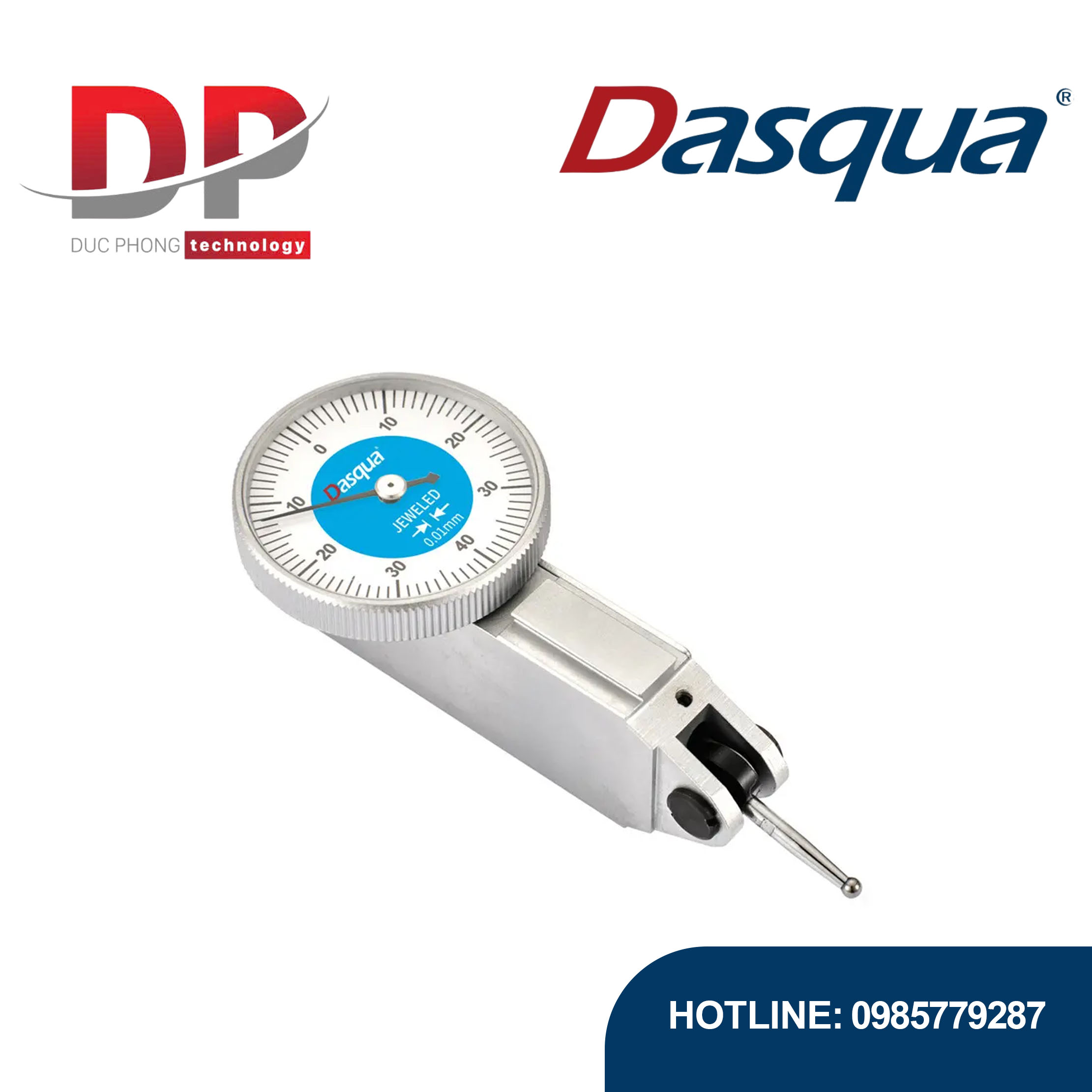 Đồng hồ so chân gập Series 5221-5610 - Dasqua