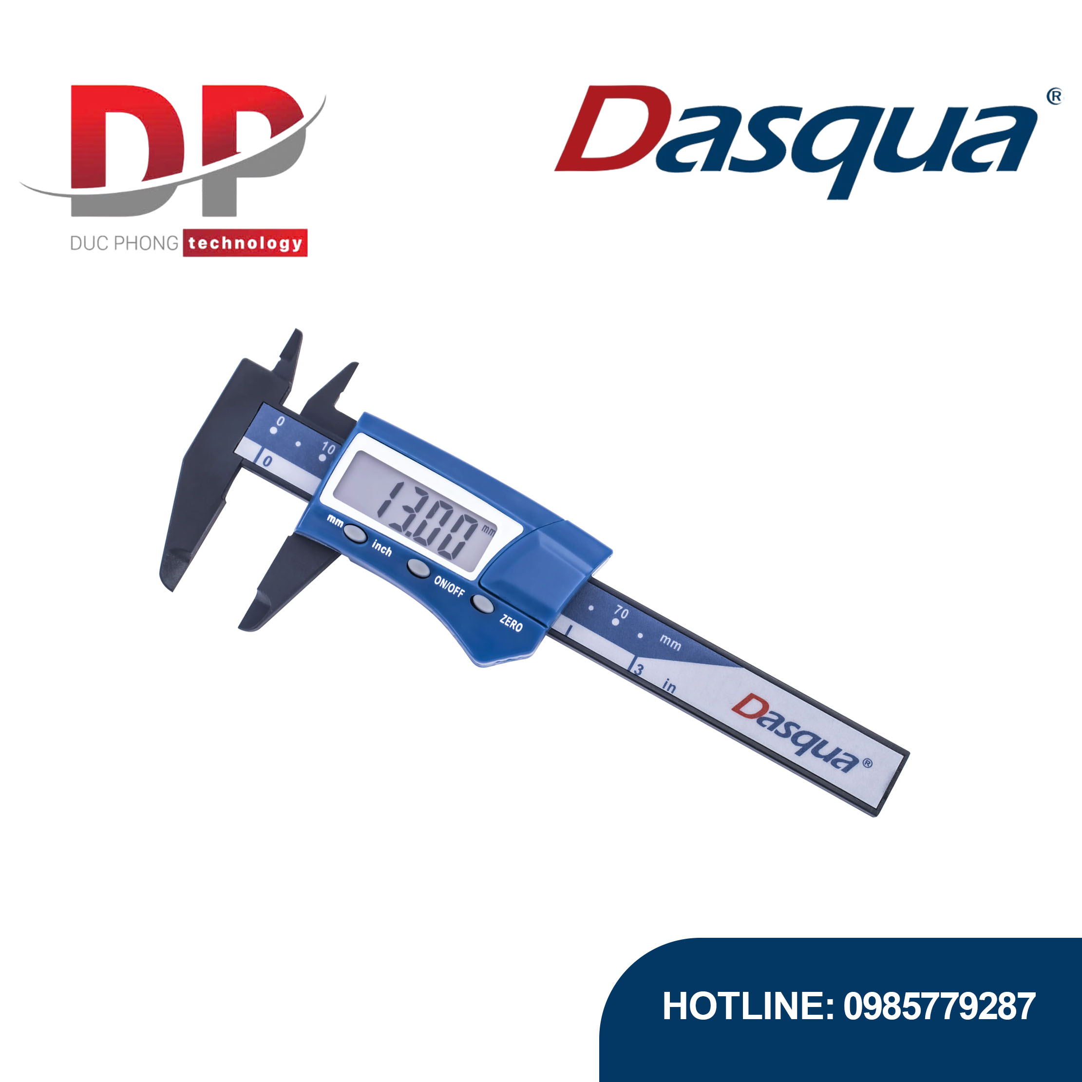 Thước cặp điện tử bằng nhựa Series 2035 - Dasqua