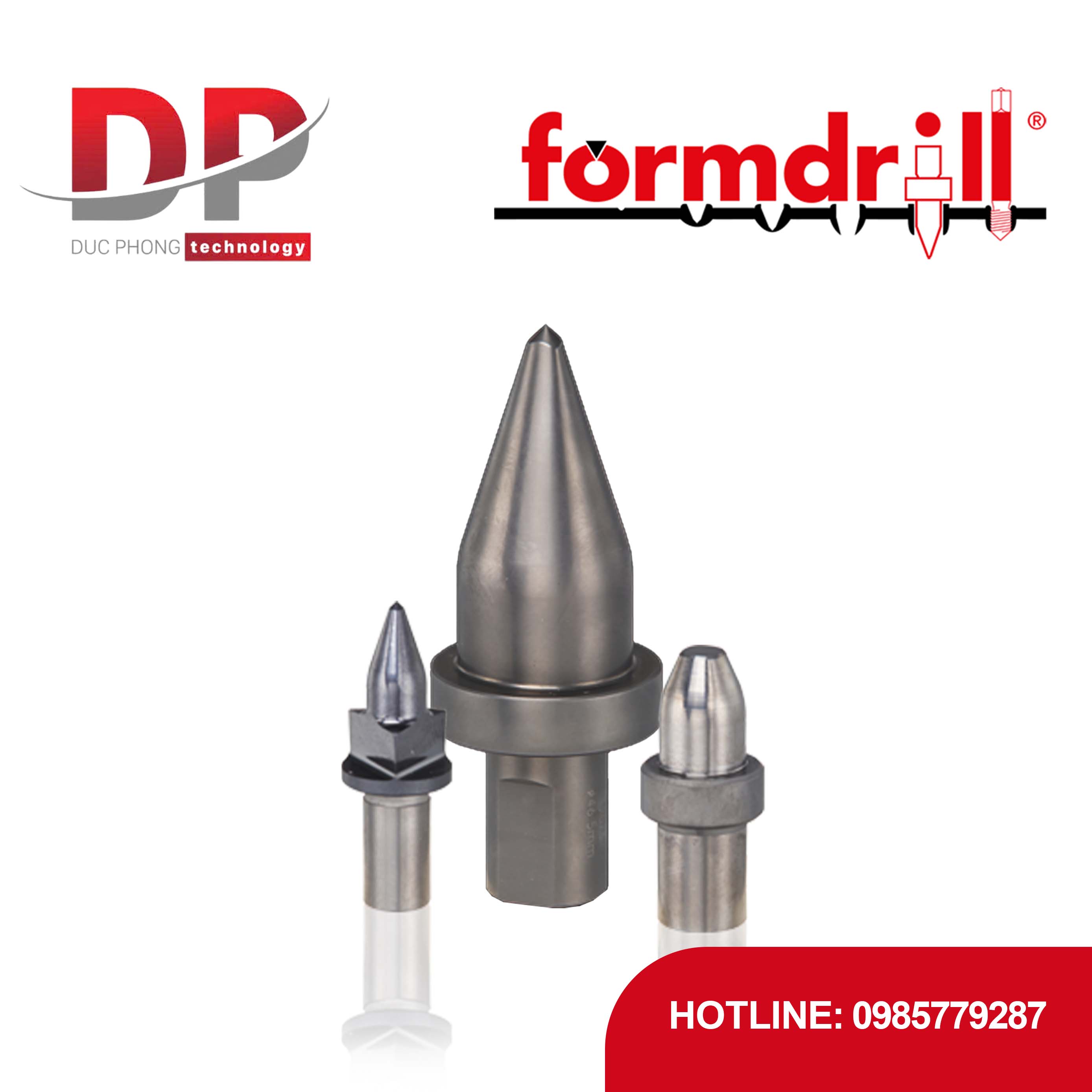 Dụng cụ khoan nhiệt Formdrill đặc biệt