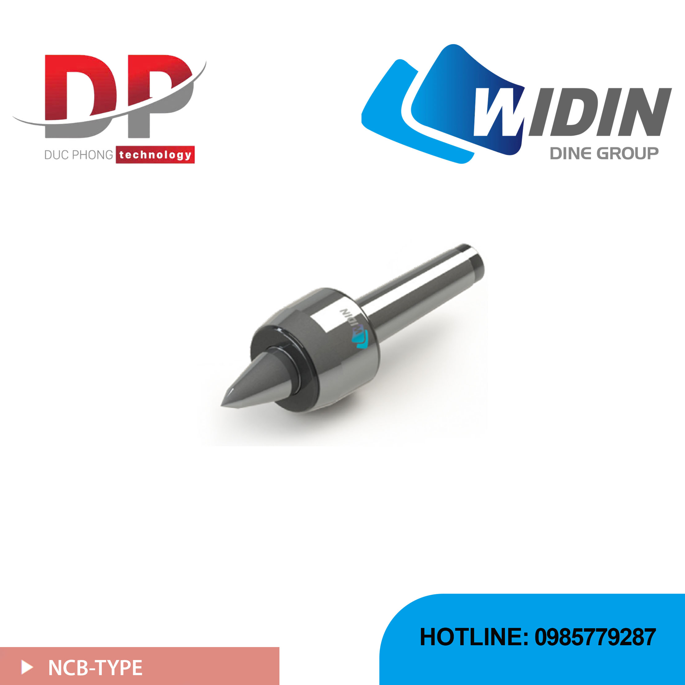 Mũi chống tâm máy tiện NCB-TYPE - Widin
