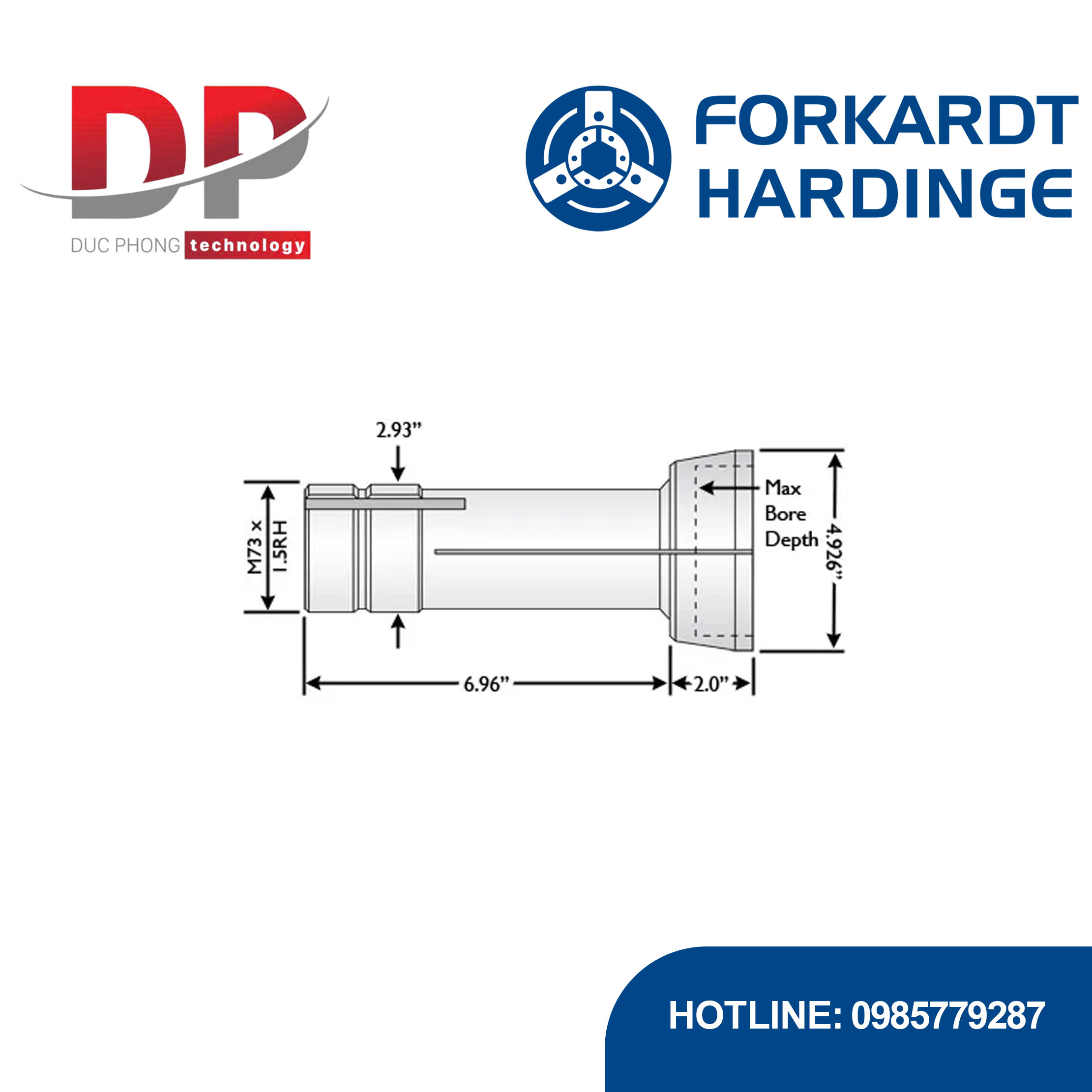 dau-kep-25c-4-extra-depth-emergency-step-chuck-forkardthardinge