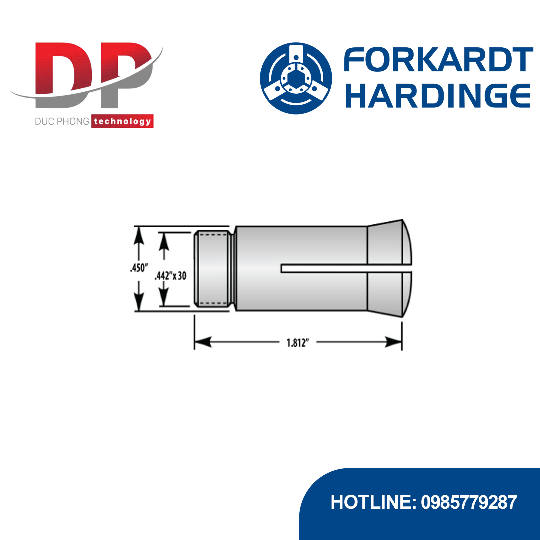 dau-kep-2c-hex-collet-forkardthardinge