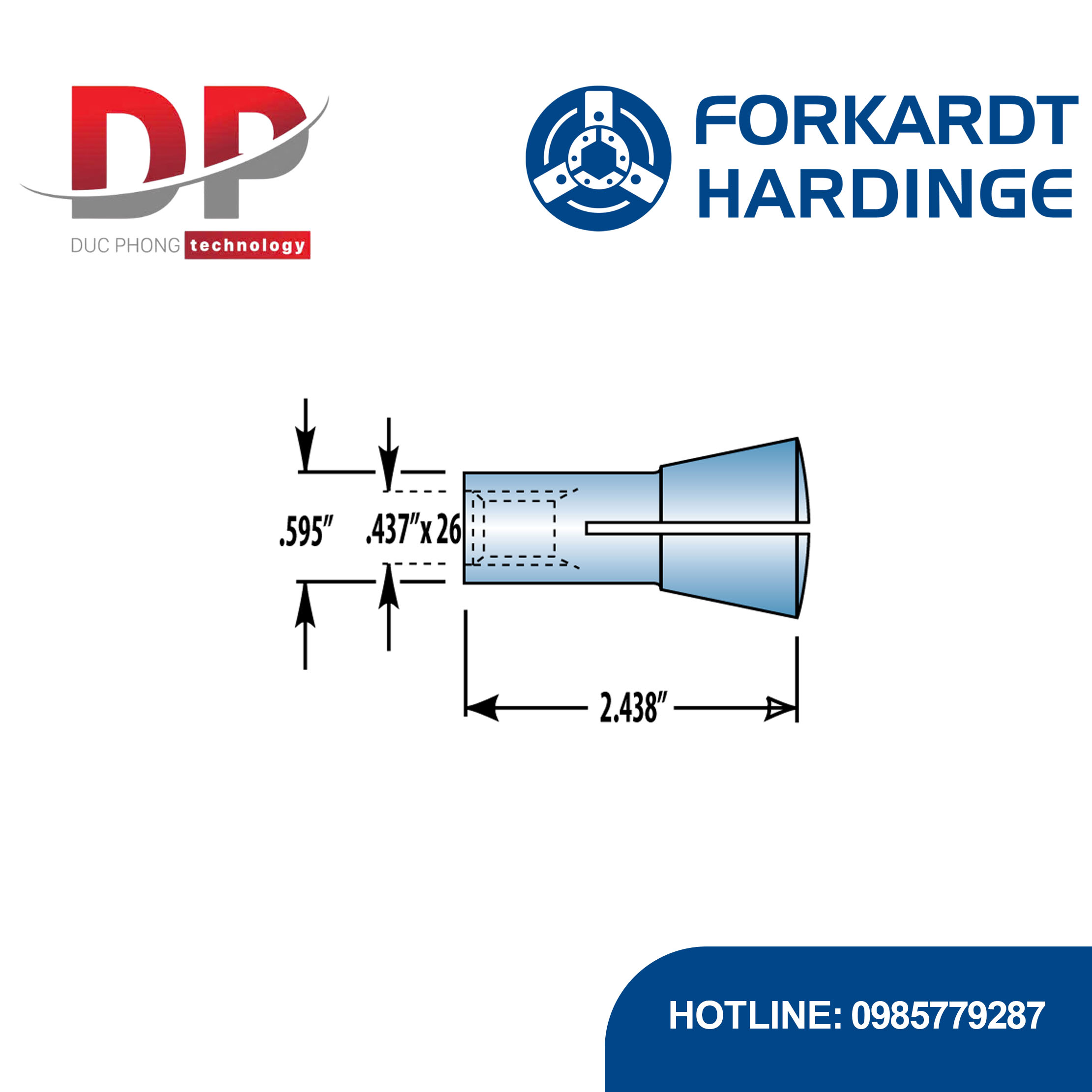 dau-kep-2vb-square-collet-forkardthardinge