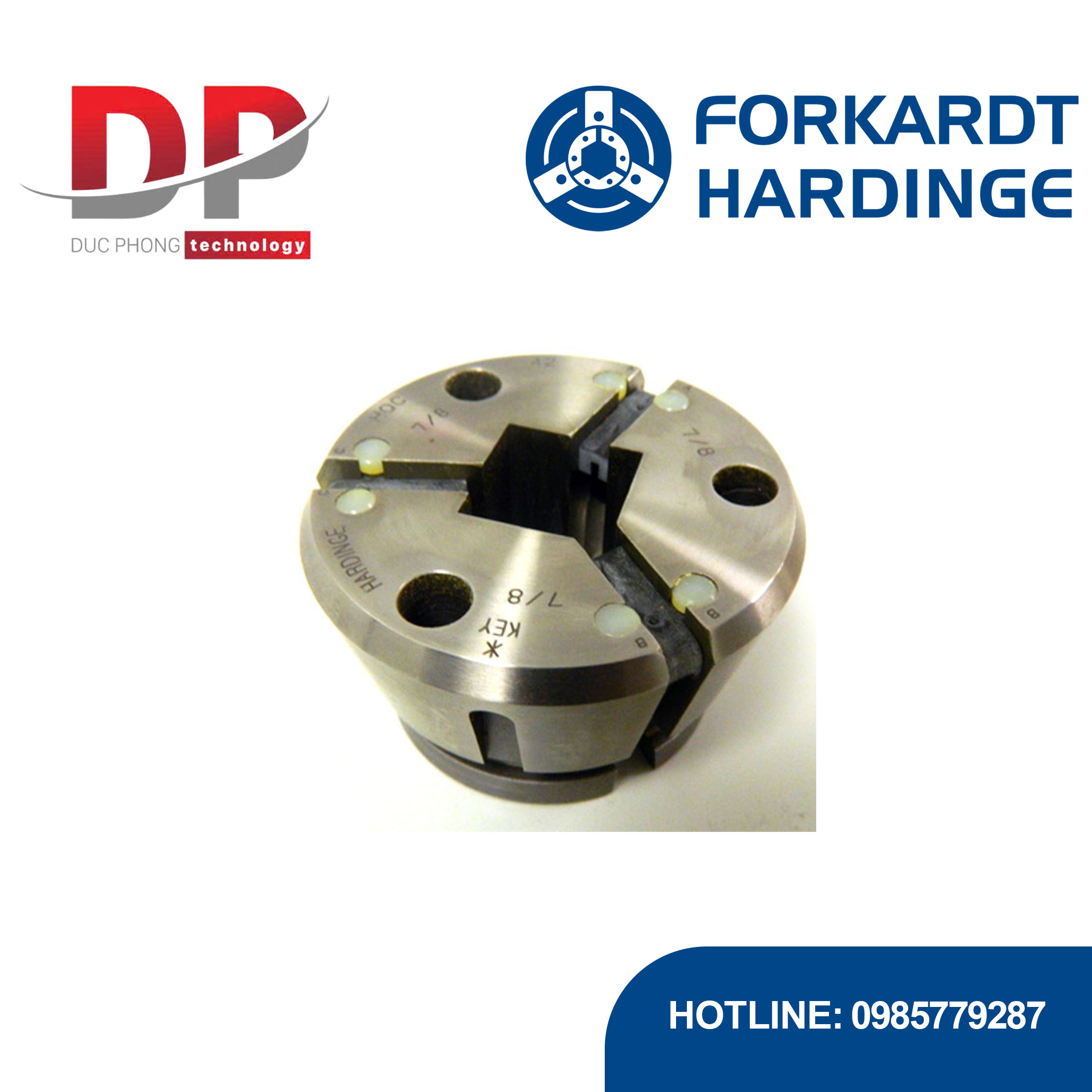 dem-kep-1-5-8-cone-hqcR-square-quick-change-collet-forkardthardinge