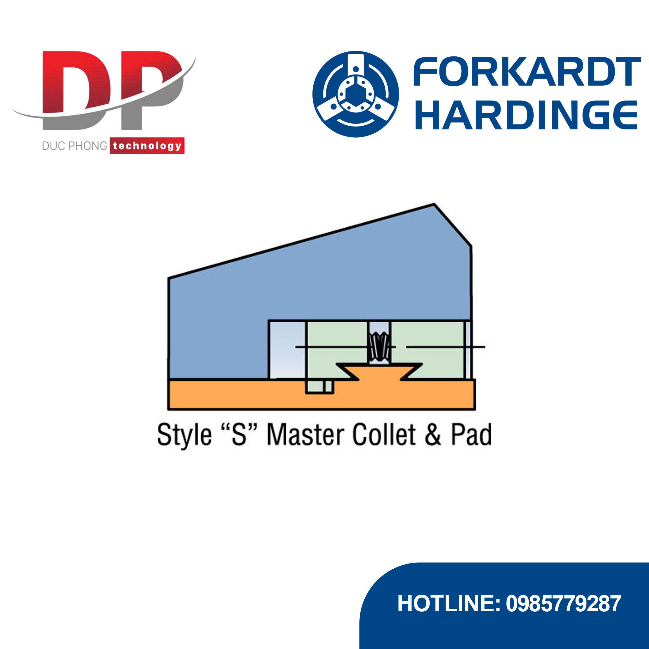 dem-kep-s15-collet-pad-customer-blank-forkardthardinge