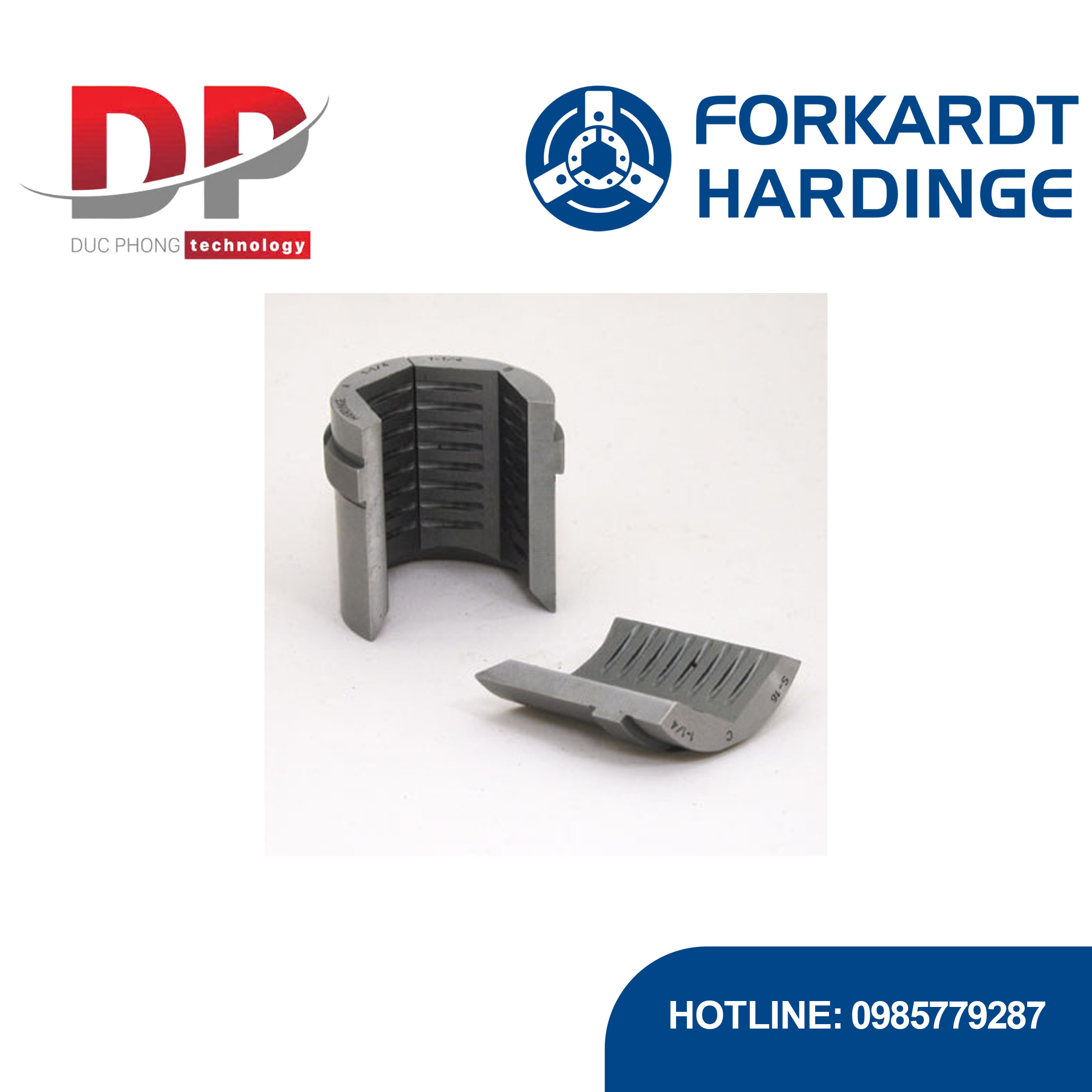 dem-kep-s16-hex-collet-pad-3-segments-forkardthardinge