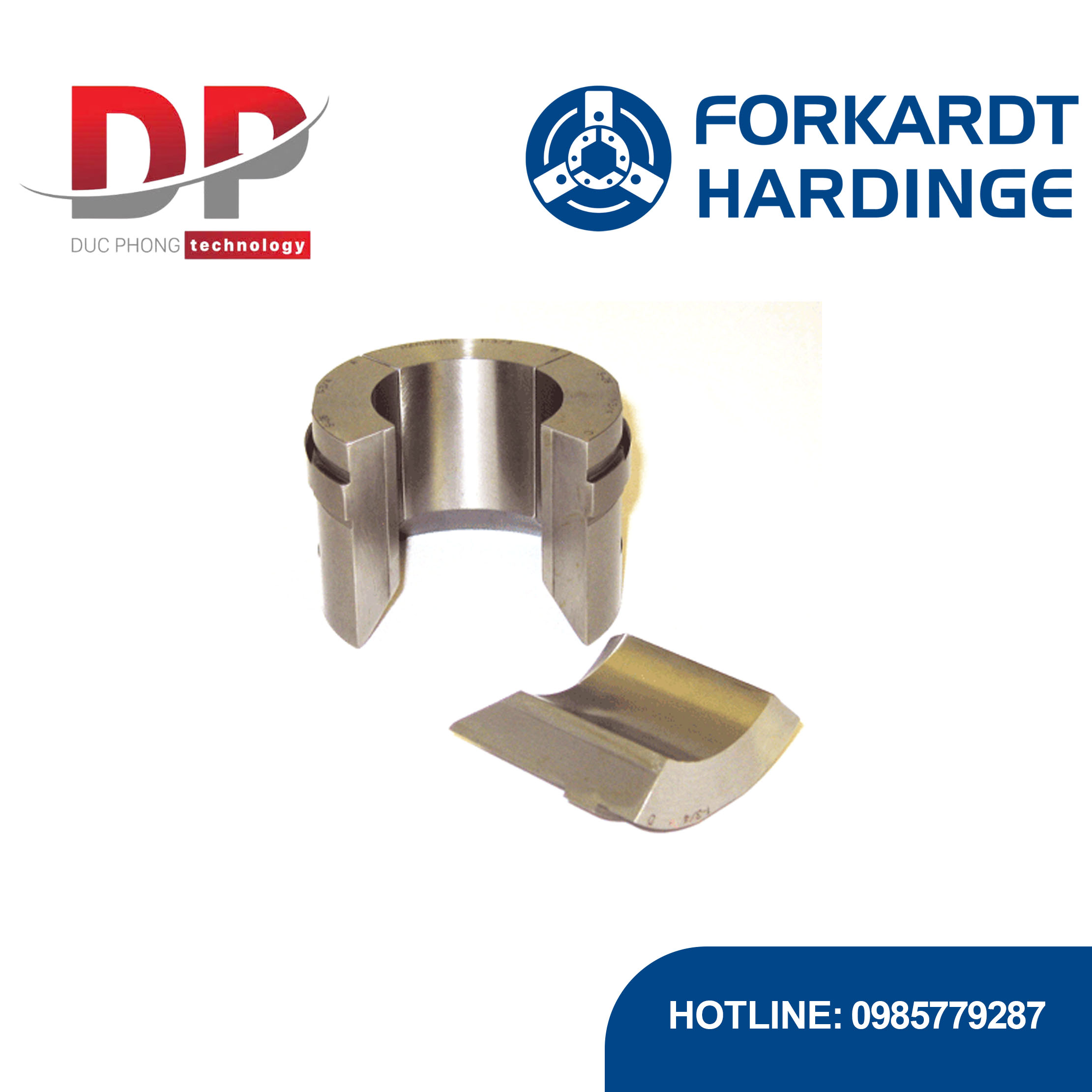 dem-kep-s26-collet-pad-round-smooth-kit-8-pieces-forkardthardinge