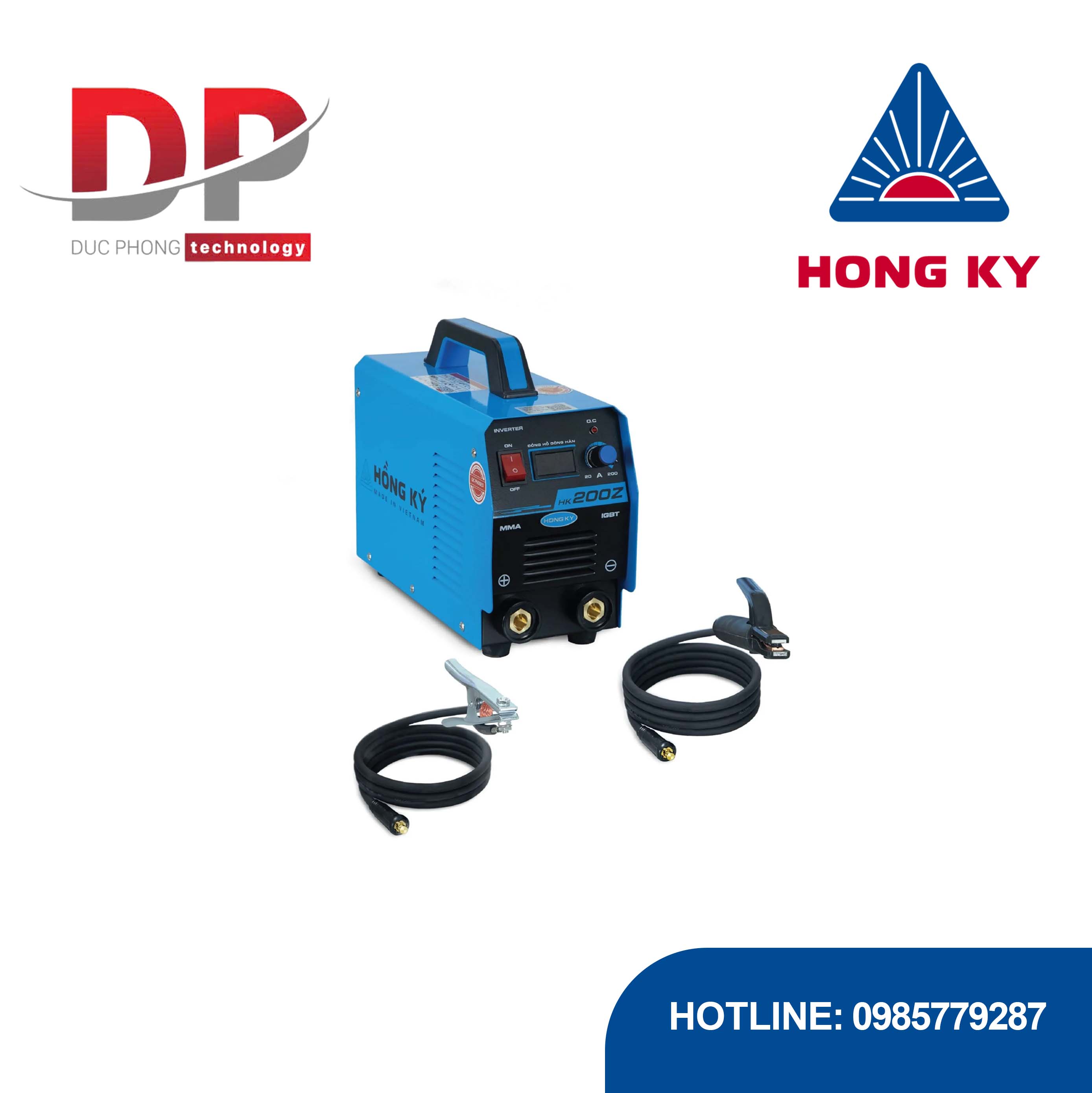 Máy hàn que mini gia đình Hồng Ký HK200Z