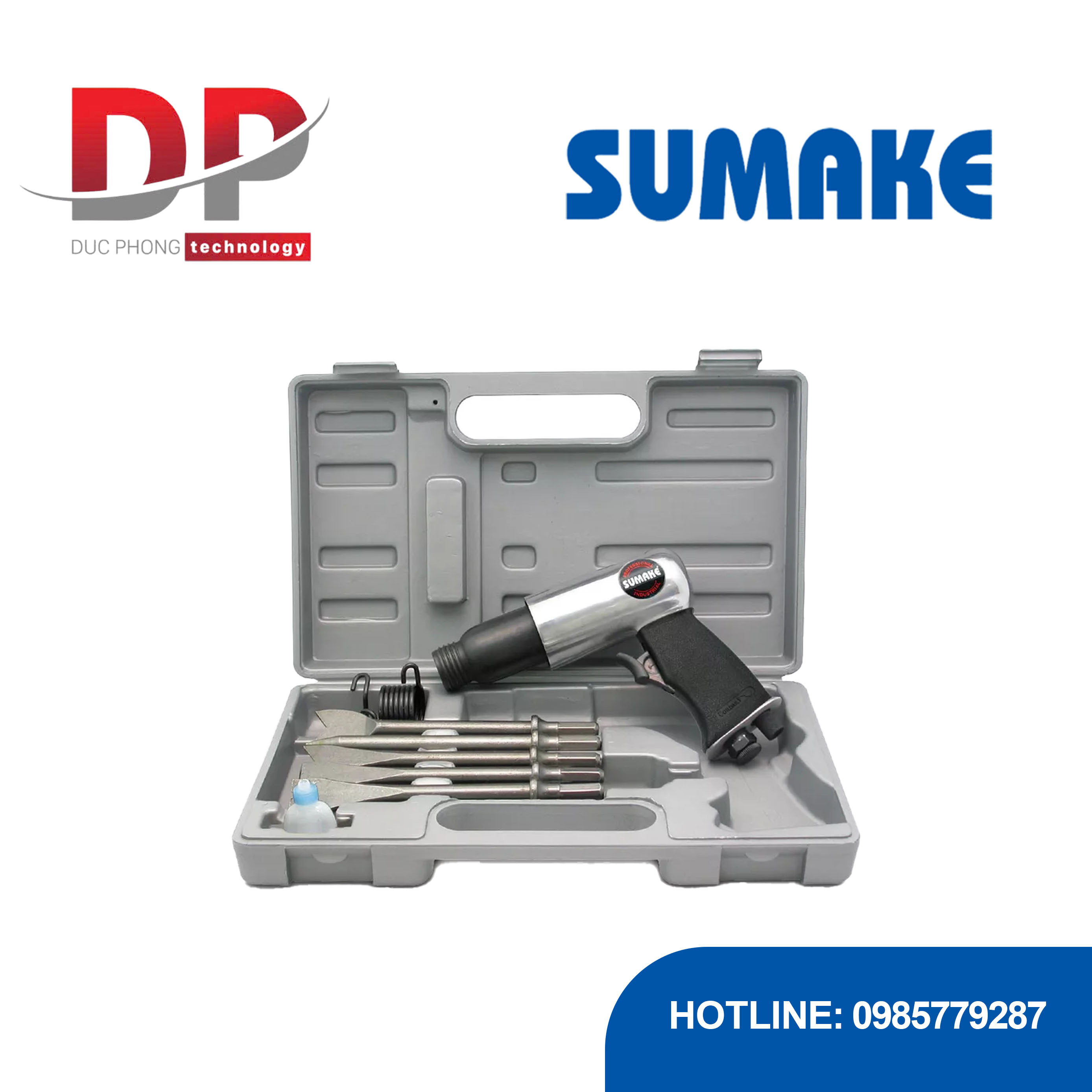 Bộ búa hơi 10 chi tiết 190mm Sumake ST-2312KR/H