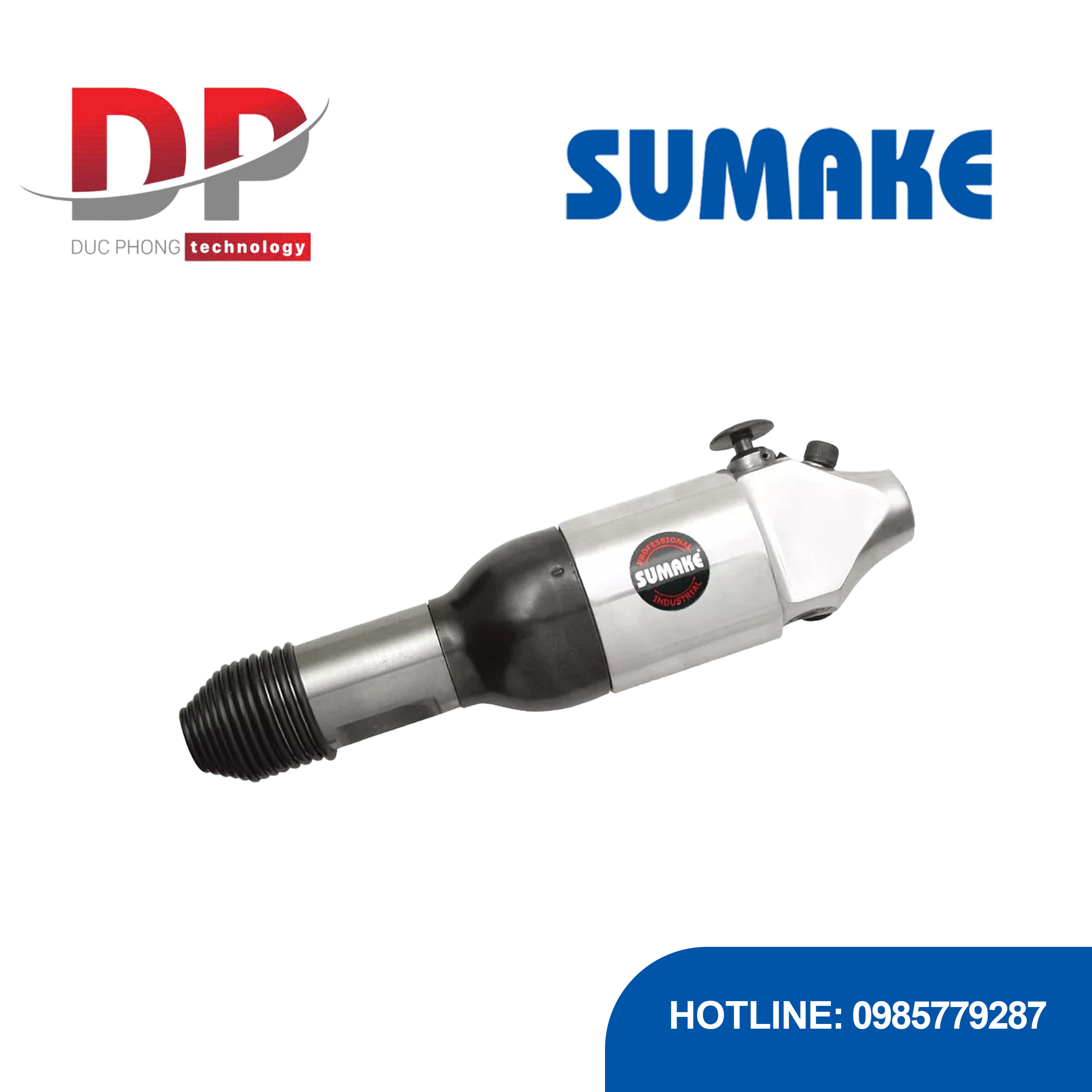 Búa tán đinh hơi kiểu thẳng 2 inch Sumake ST-2402S