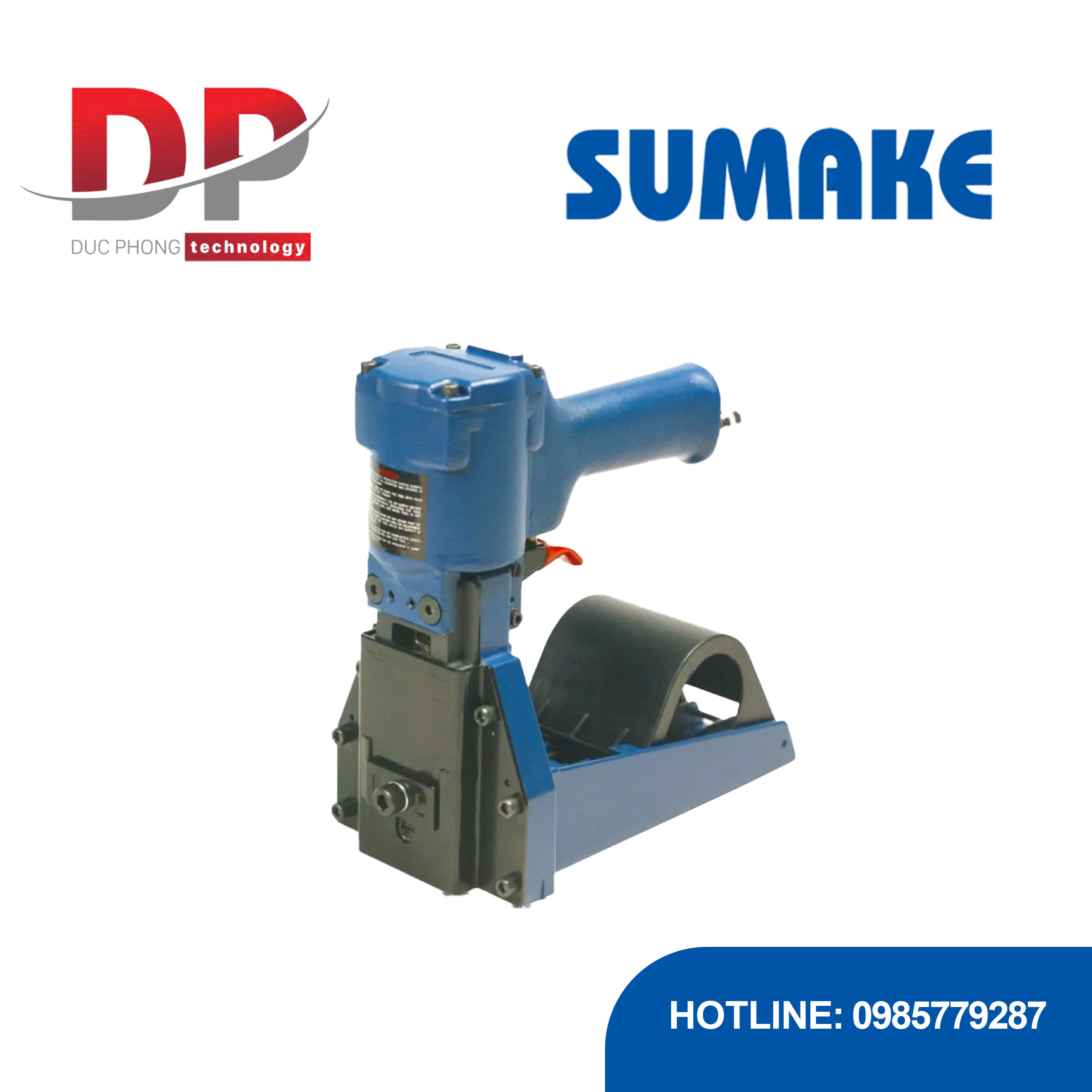 Máy bấm ghim cuộn thùng carton hơi Sumake CR-19I