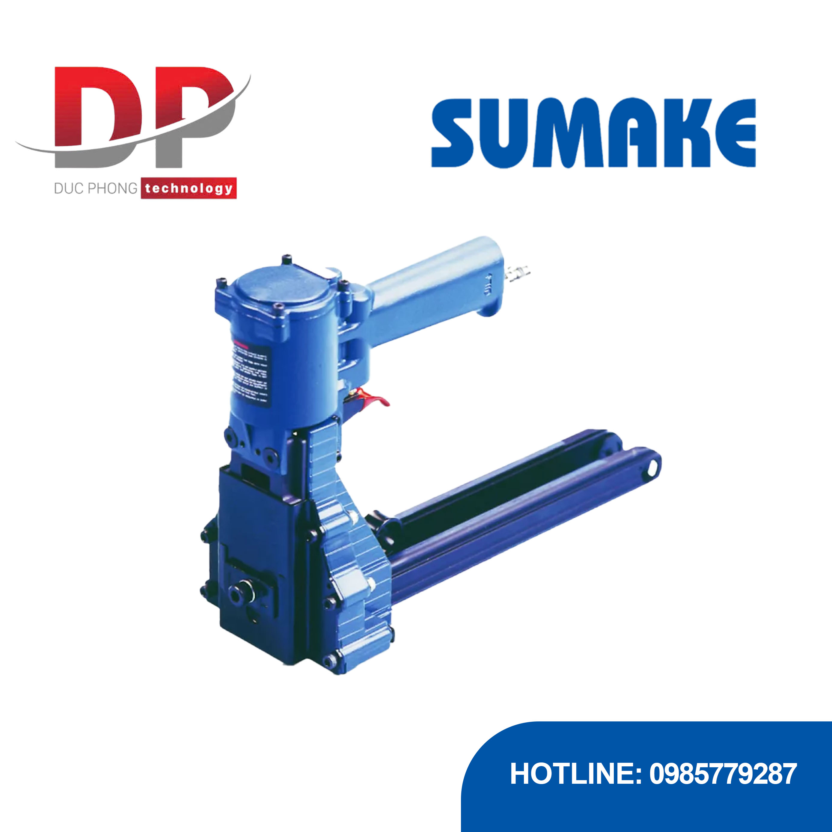 Máy bấm ghim thùng carton hơi Sumake CS-32C