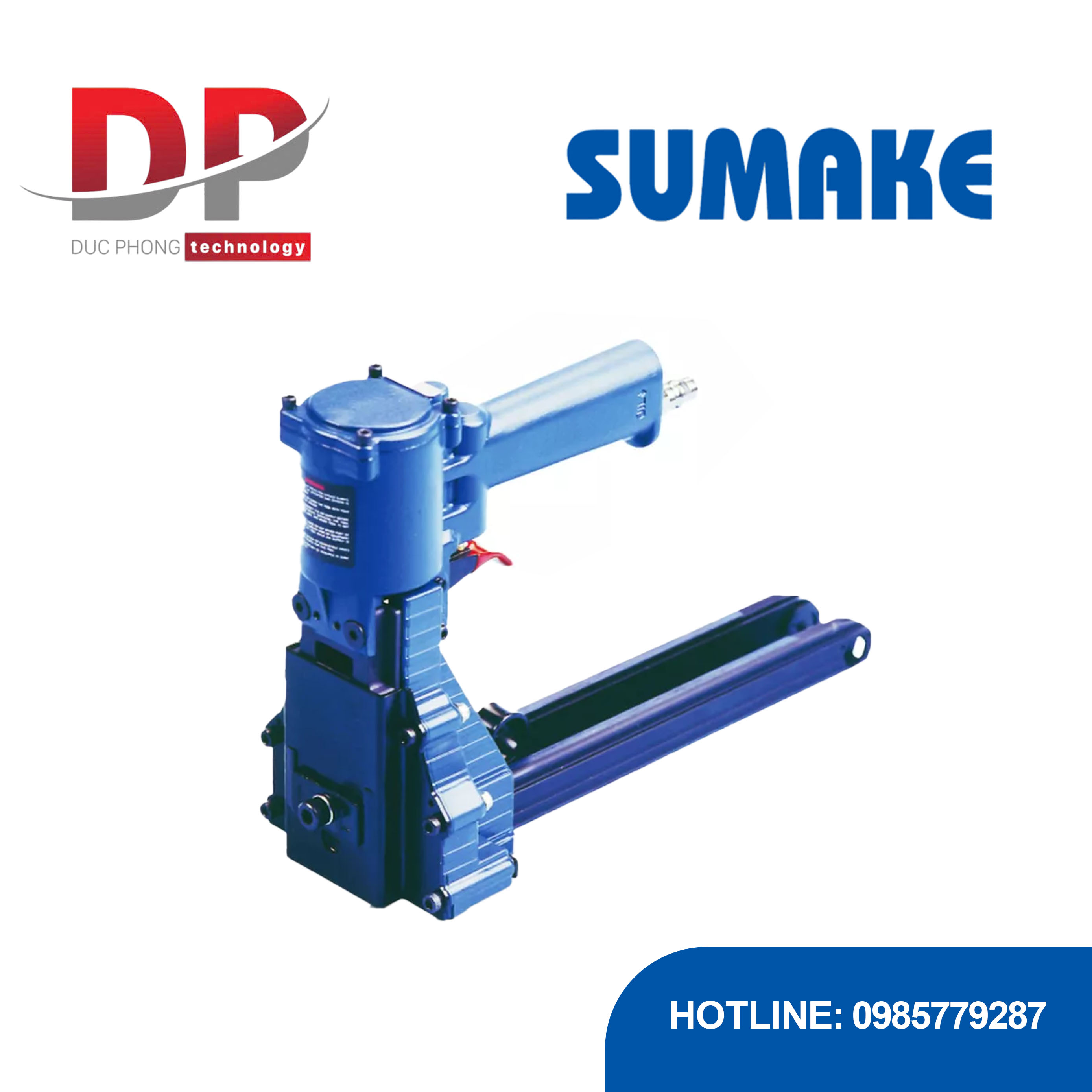 Máy bấm ghim thùng carton hơi Sumake CS-35A