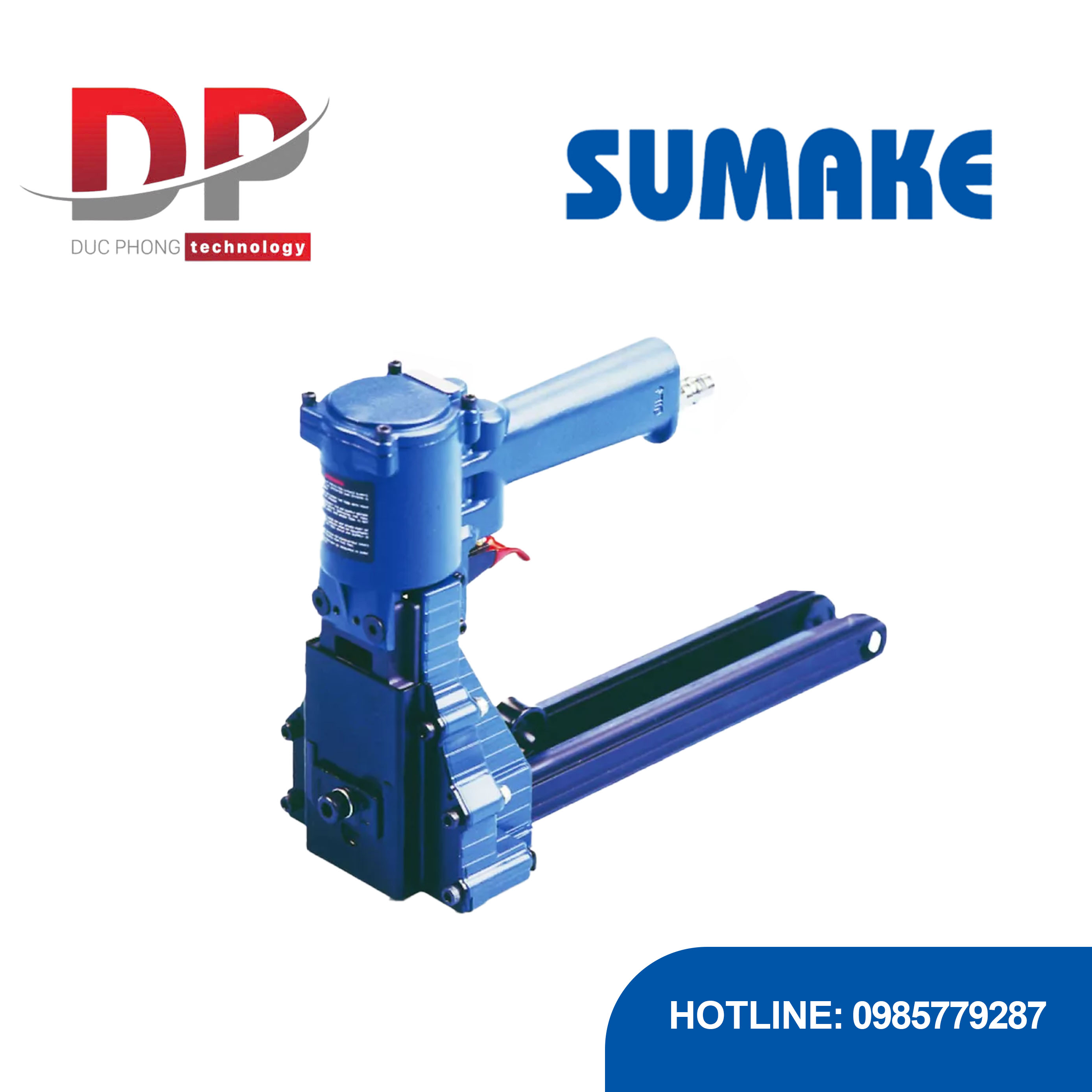 Máy bấm ghim thùng carton hơi Sumake CS-35B