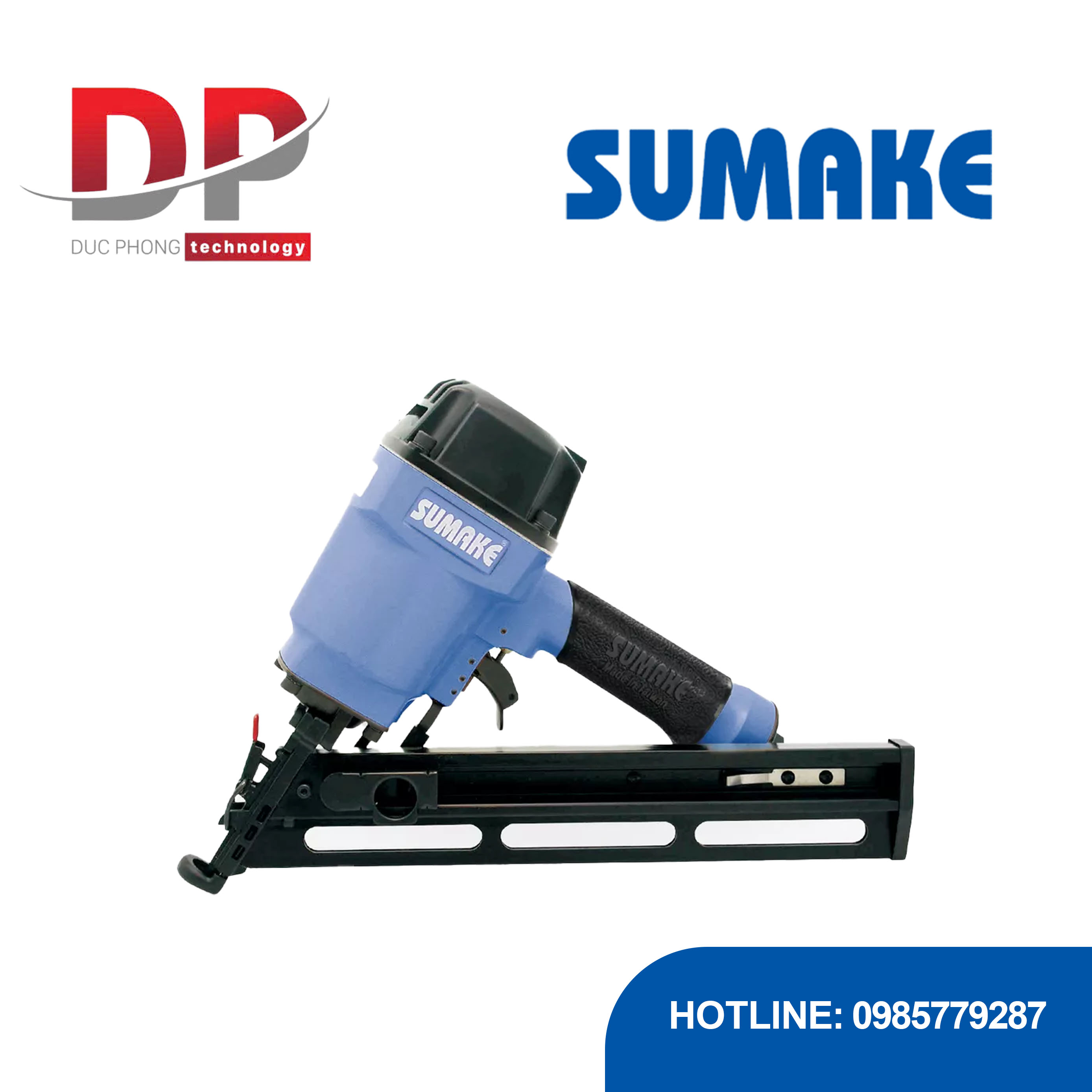 Máy bắn đinh hoàn thiện góc 34 độ Sumake DA-65 (15 BWG)