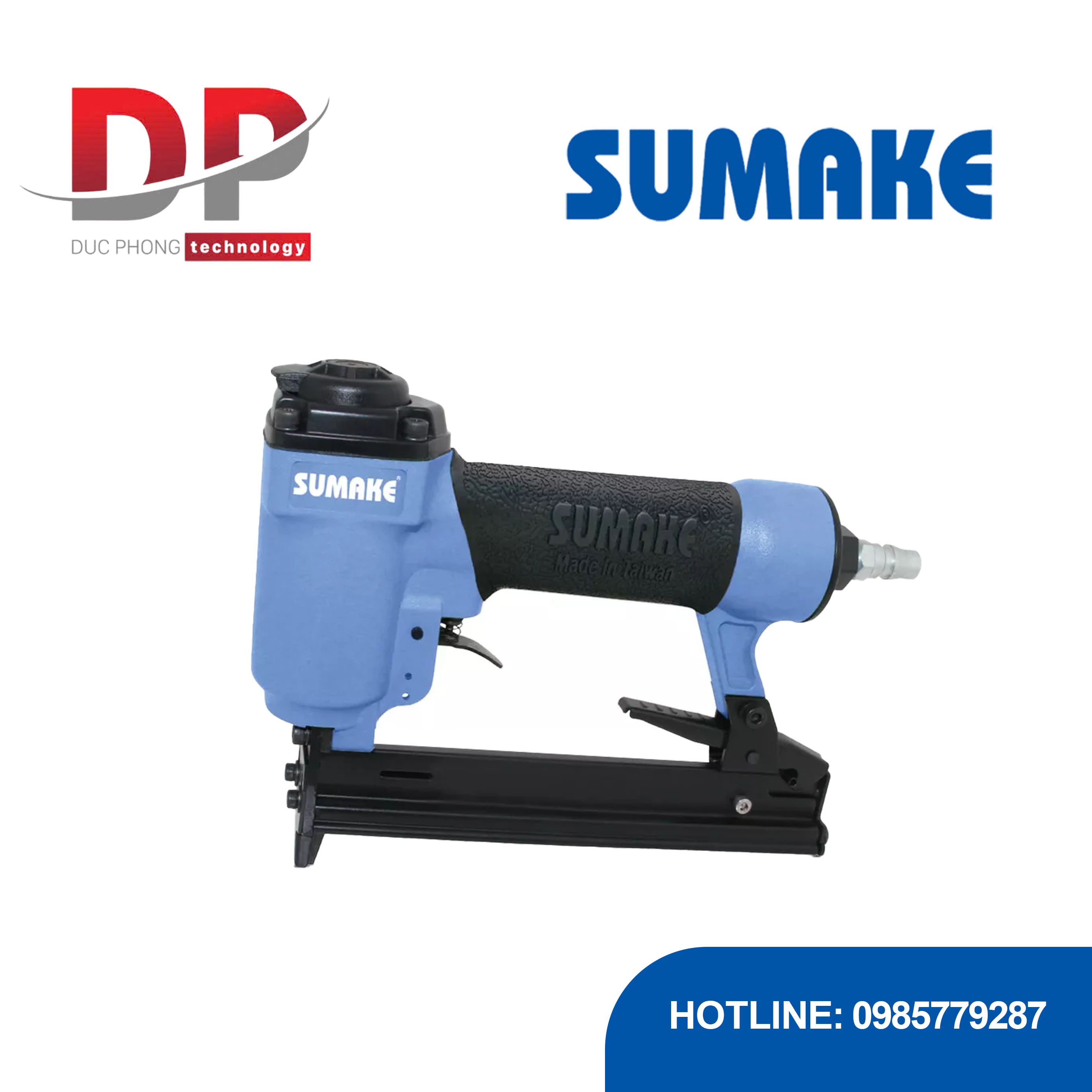 Máy bắn ghim hơi dây vừa Sumake 1025J, ghim 10–25 mm, công suất lớn